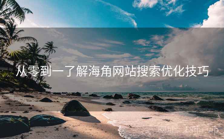 从零到一了解海角网站搜索优化技巧