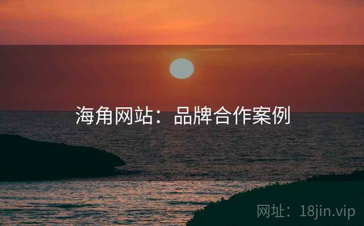 海角网站：品牌合作案例